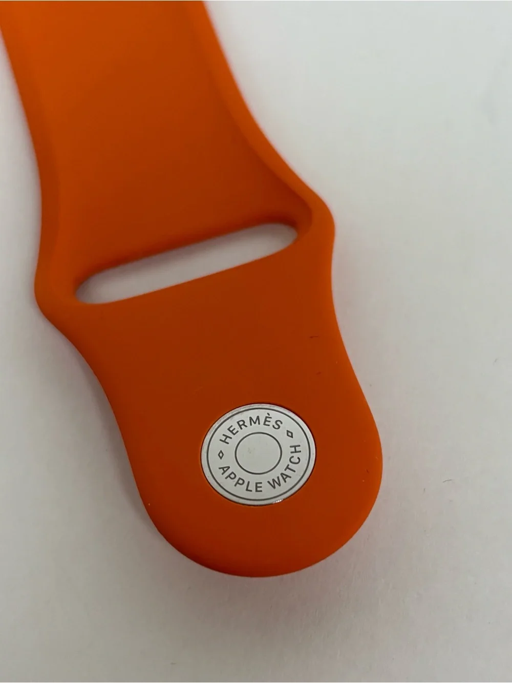 Hermes Apple Watch Band Silicone 40mm M/L